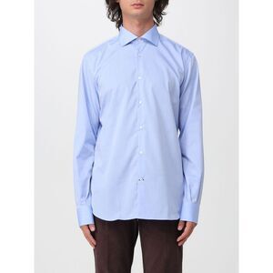 Brooksfield Men French Collar Classic Shirt Brooksfield In Cotton Poplin
